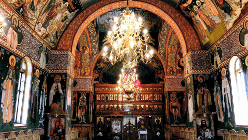 Biserica nouă - interior