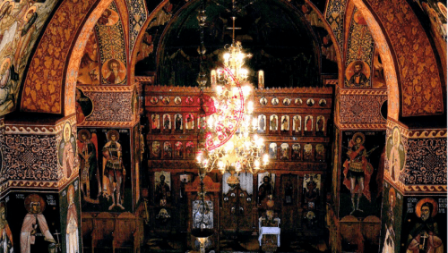 Biserica nouă - interior