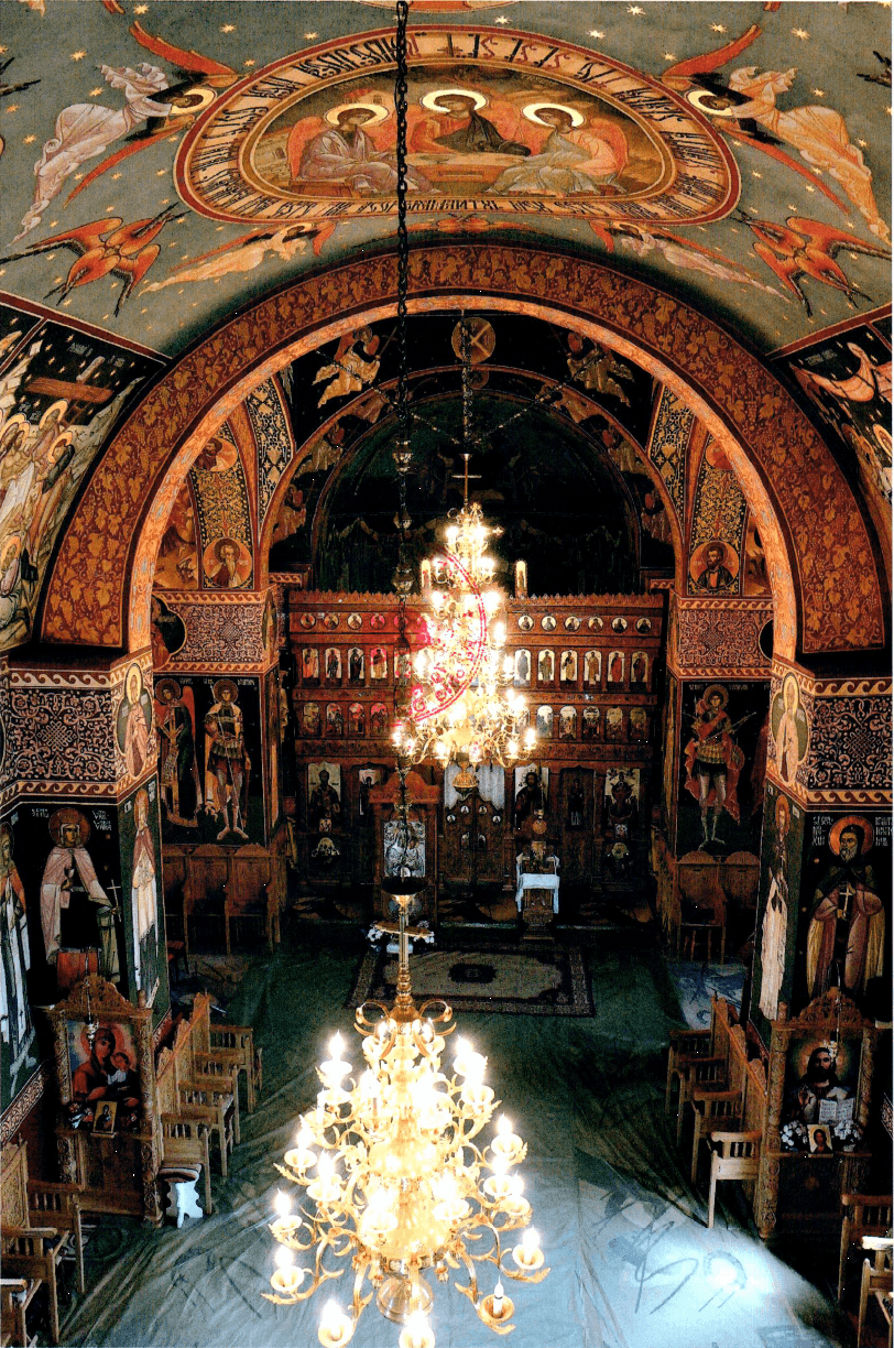 Biserica nouă - interior